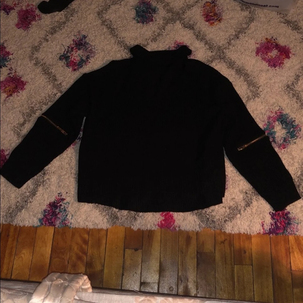 Open Neck Sweater